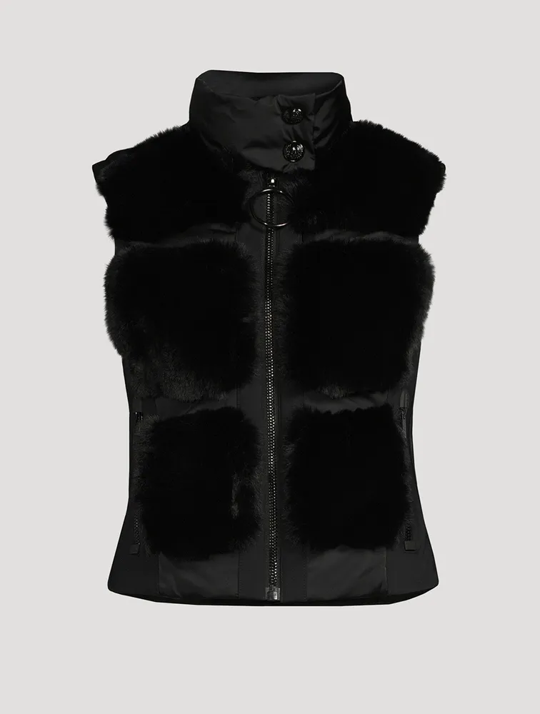 Chic Faux Fur Vest