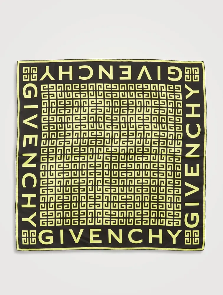 4G Monogram Silk Scarf