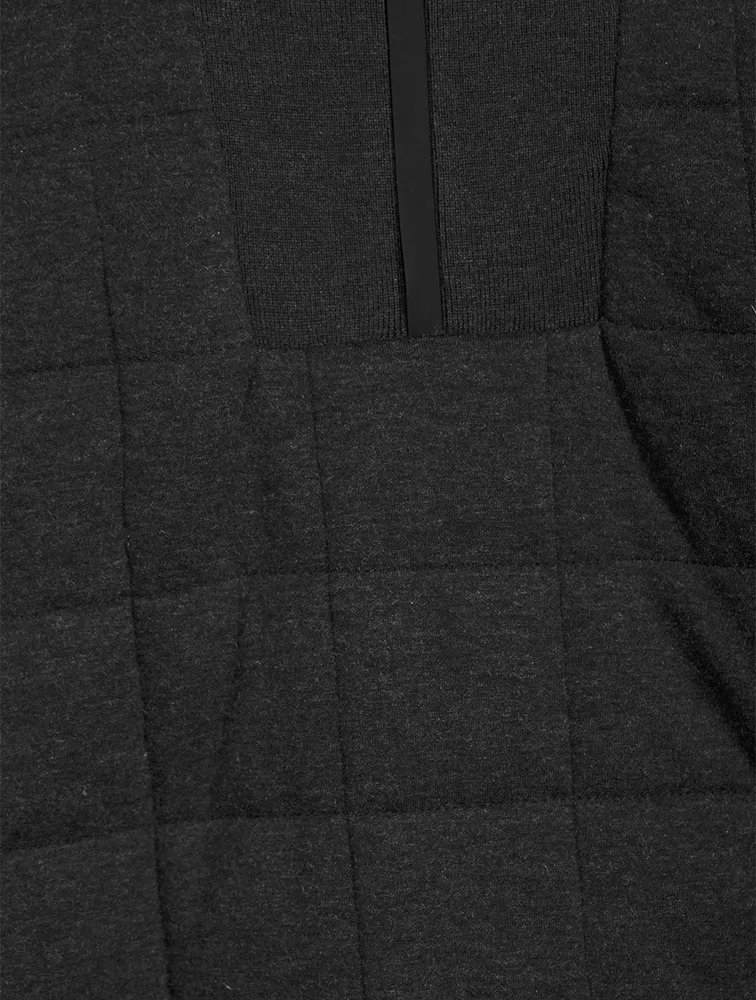 Padded Pullover Sweater