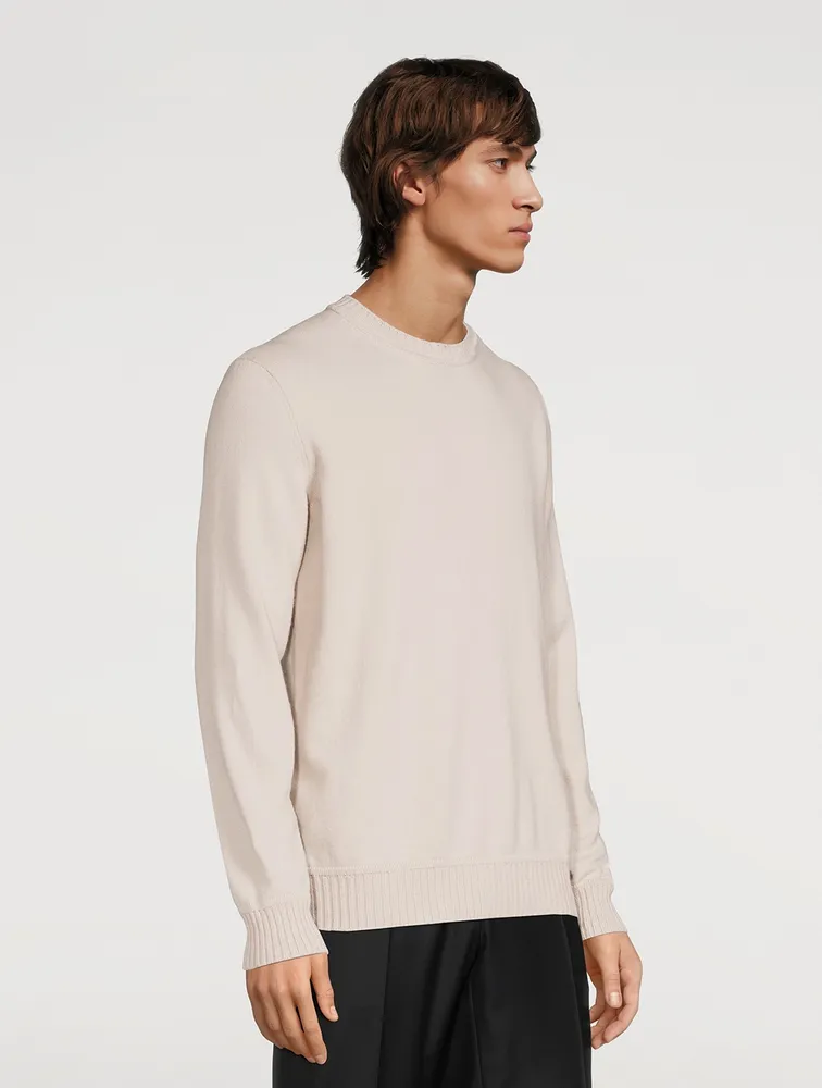 Cotton And Cashmere Sweater