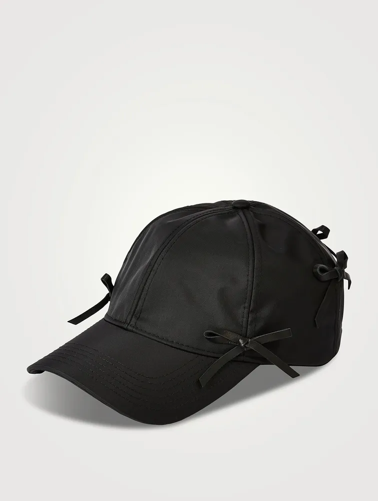 Nylon Bow Baseball Cap