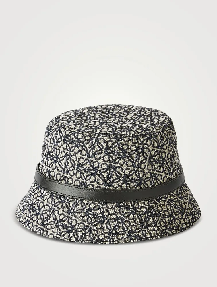 Jacquard Anagram Bucket Hat