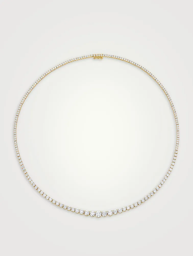 Hepburn 18K Gold Diamond Necklace