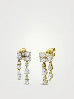 Maya 18K Gold Diamond Chandelier Earrings