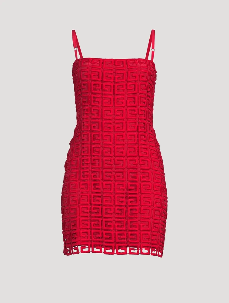 4G Guipure Slip Dress