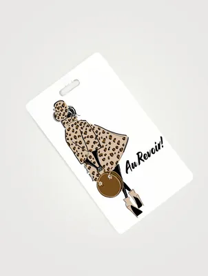 Au Revoir Luggage Tag