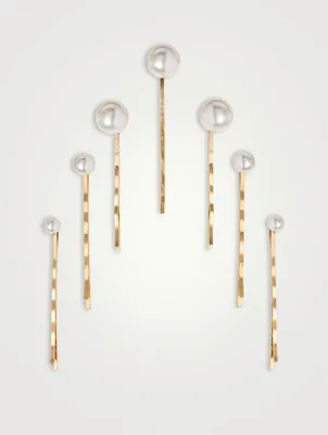 Set Of Seven Perla Bobby Pins
