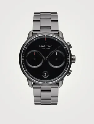Pioneer Chronograph Stainless Steel Bracelet Watch