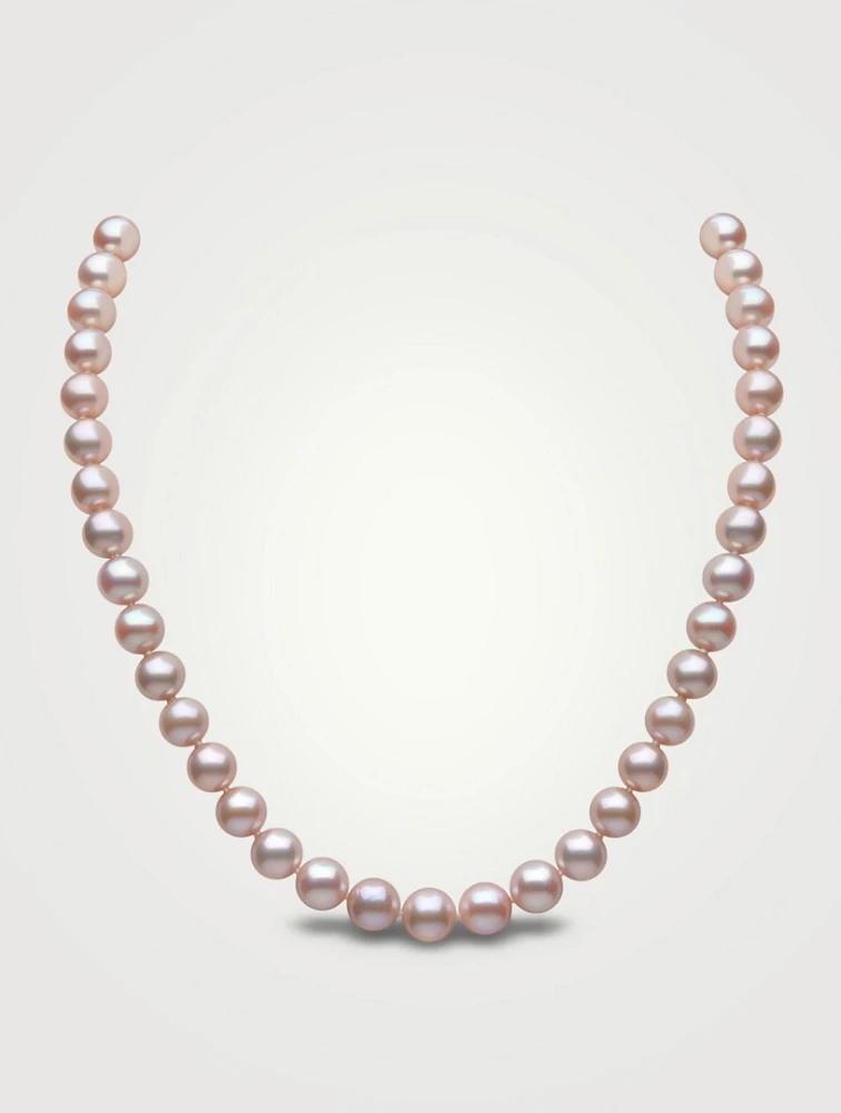 Classic 18K Gold Freshwater Pearl Necklace