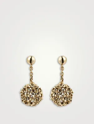 Mini Flower Drop Earrings