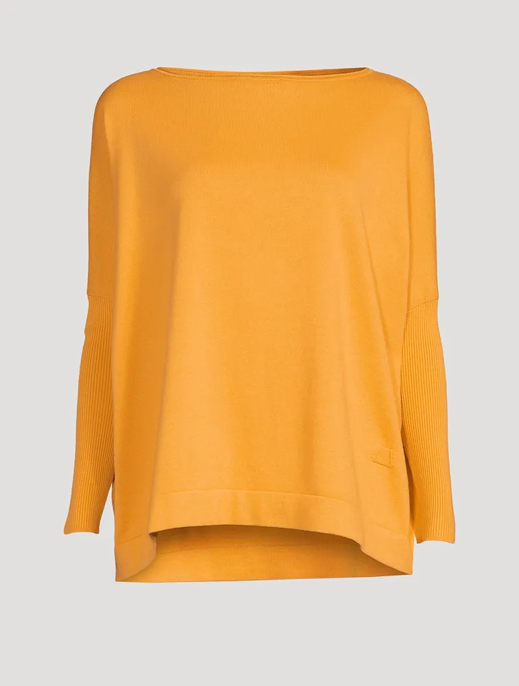 Cotton And Cashmere Oversized Sweater