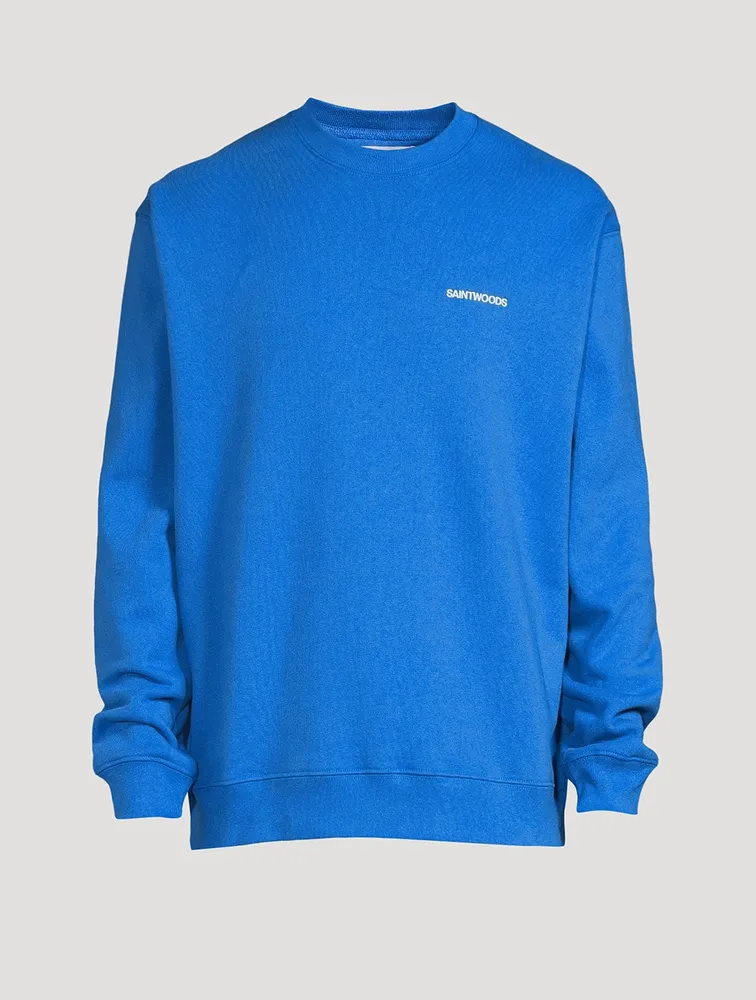 Cotton Crewneck Sweatshirt