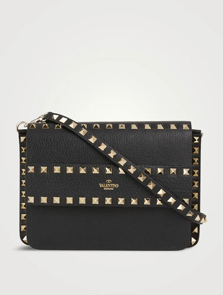 Rockstud Leather Crossbody Bag