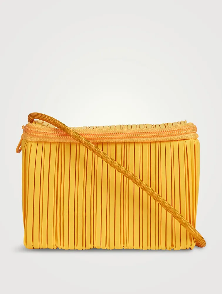 Small Box Pleats Crossbody Bag