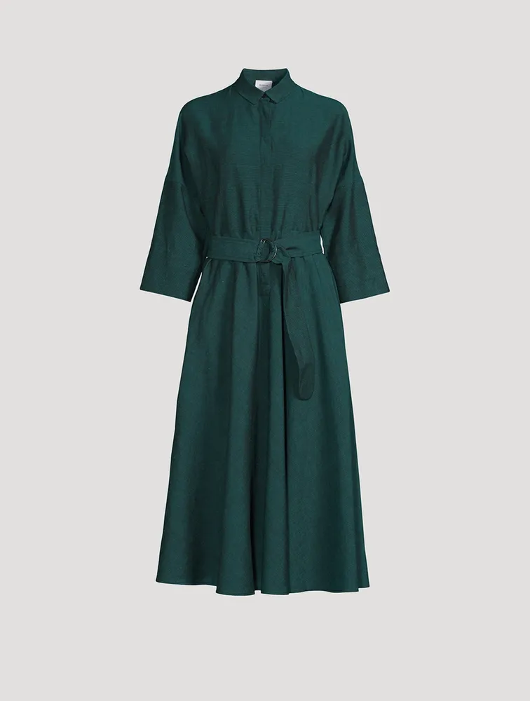 Belted Midi Dress
