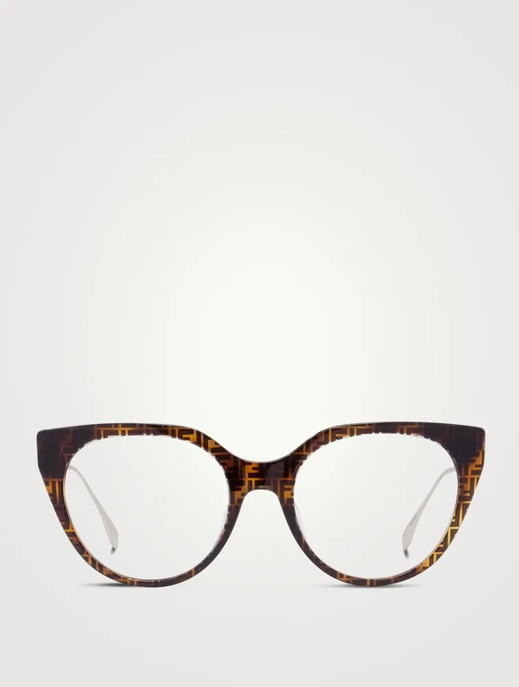Baguette Cat Eye Optical Glasses