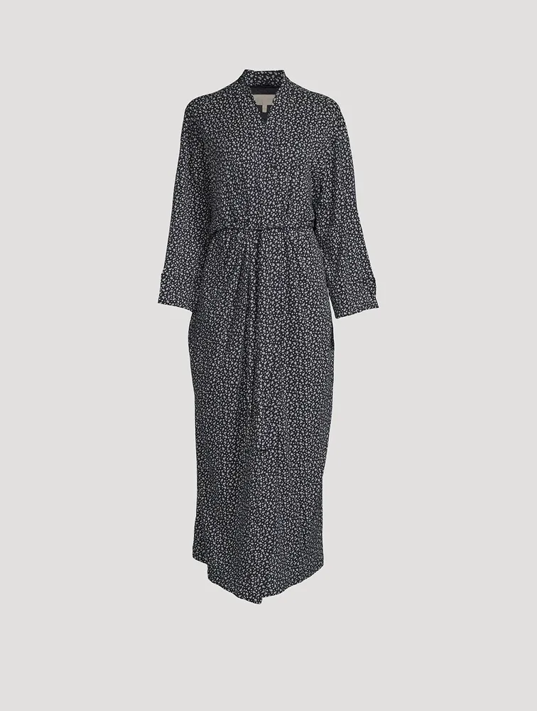 The Robe Leaf Print
