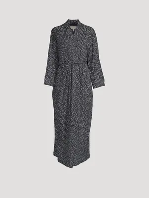 The Robe Leaf Print