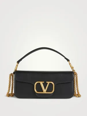 VLOGO Signature Leather Shoulder Bag