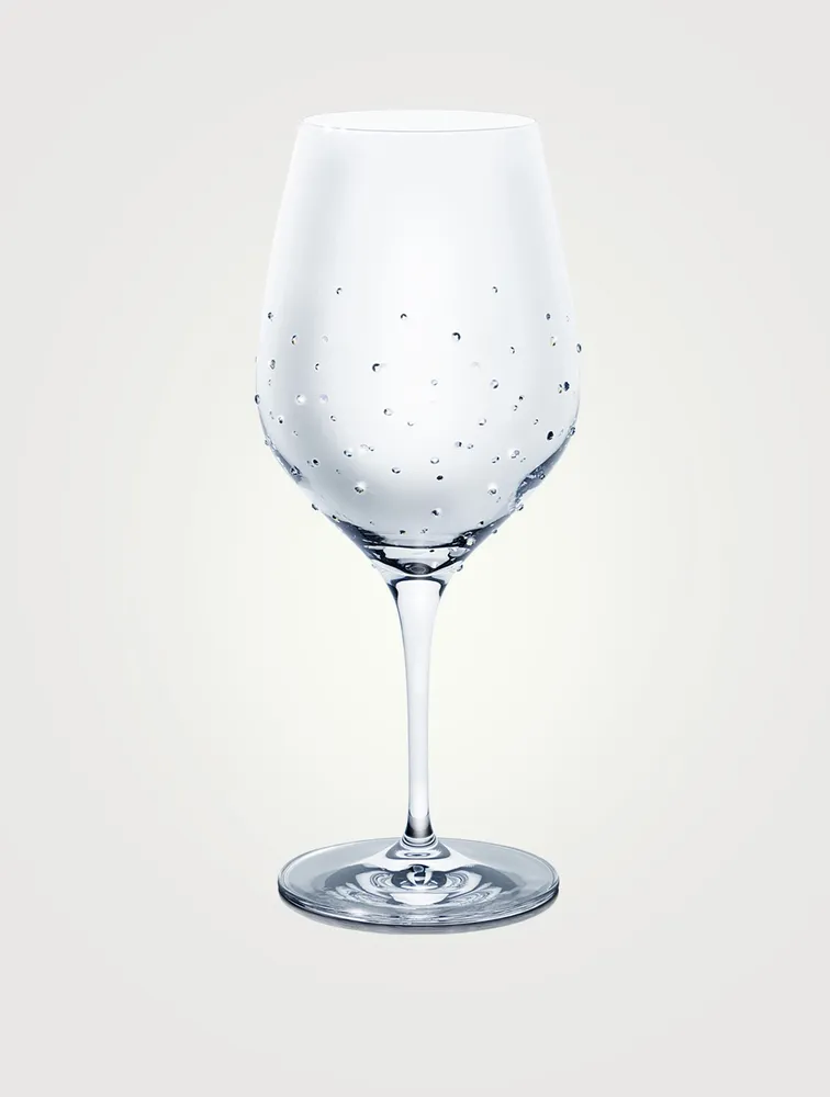 Wine Glasses With Swarovski Crystals
