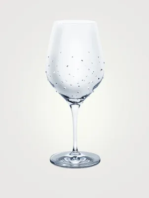 Wine Glasses With Swarovski Crystals