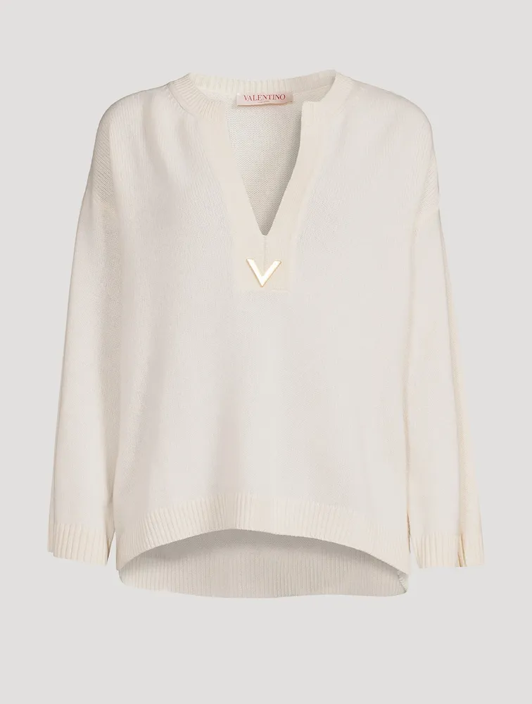 Cashmere V-Neck Sweater