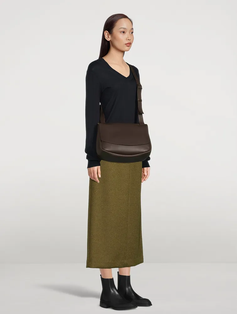 Small Mail Leather Bag