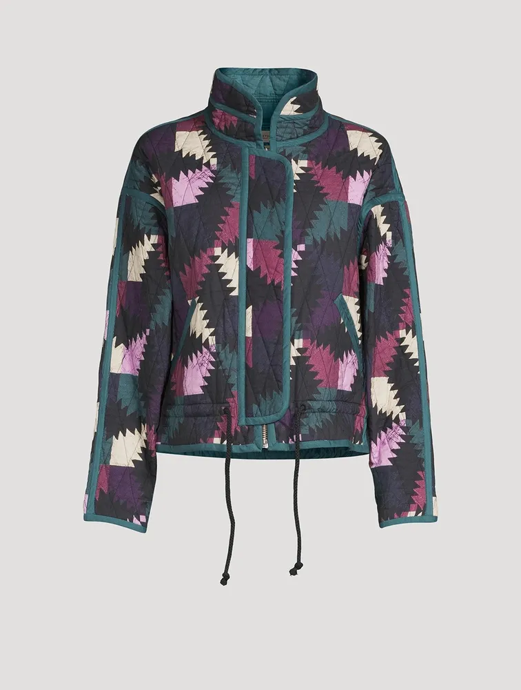 Hazzle Cotton Quilted Coat