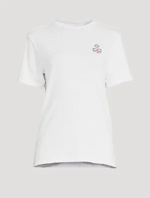 Zewel Graphic Linen T-Shirt