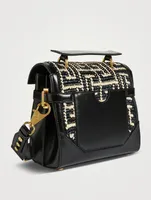 B-Buzz 23 Monogram Raffia Top Handle Bag