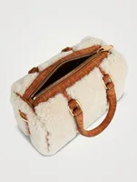 B-Army Boston Shearling Crossbody Bag