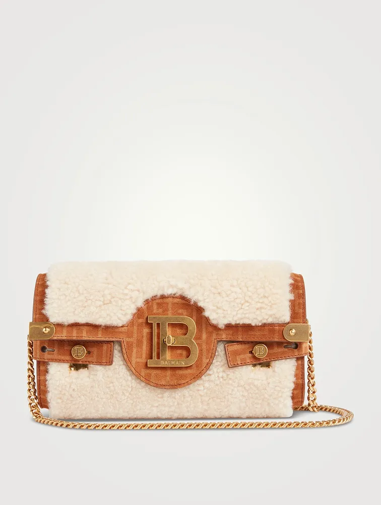 B-Buzz 23 Shearling Clutch