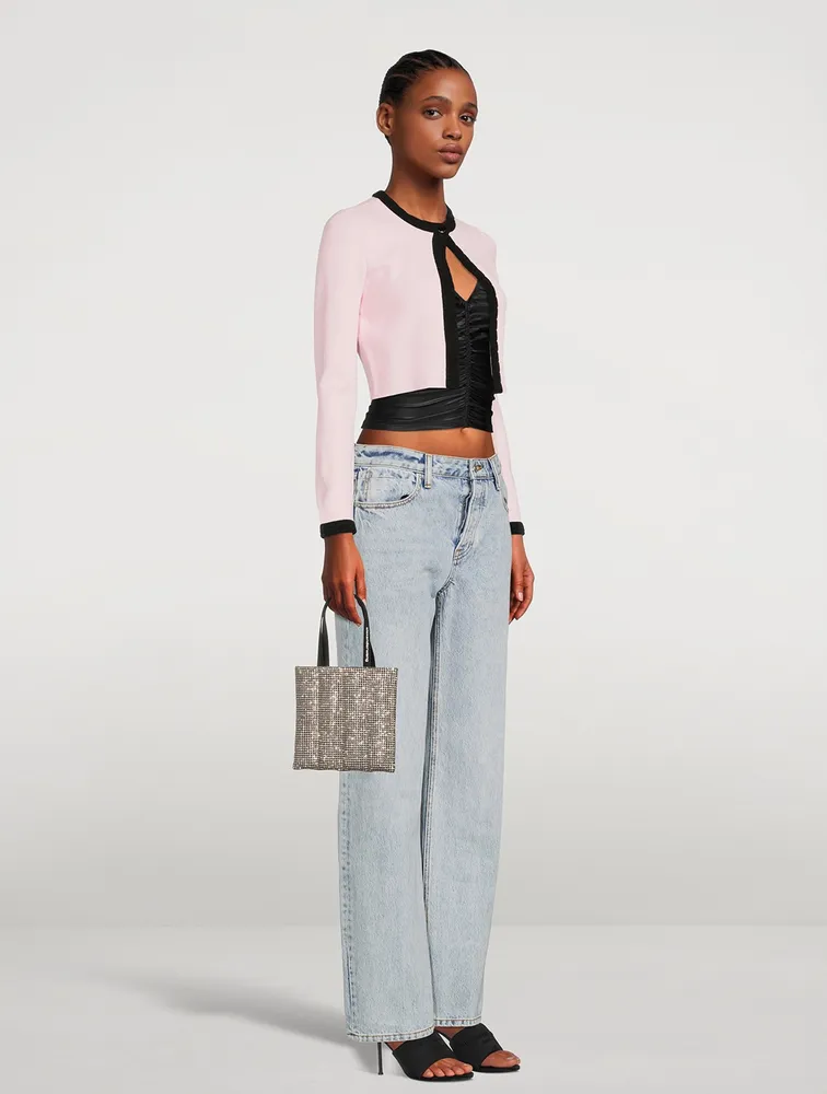 Heiress Crystal Mesh Tote Bag