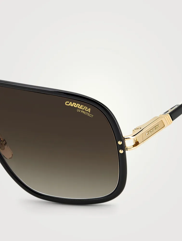 Flaglab 11 Metal Rectangular Sunglasses