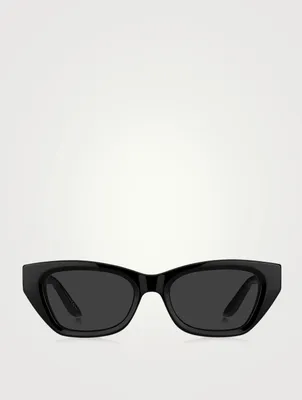 Angular Cat Eye Sunglasses