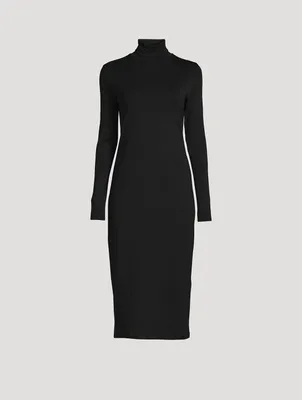 Knit Turtleneck Dress
