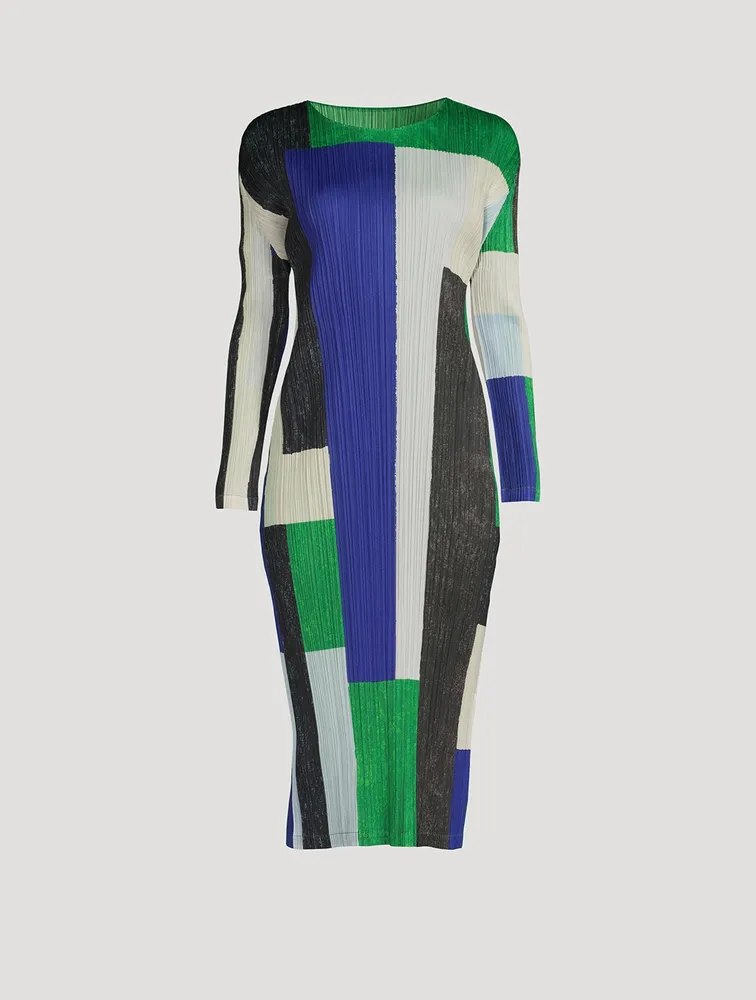 Field Colourblock Midi Dress
