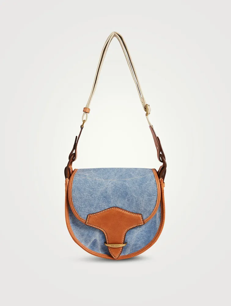 Botsy Denim Saddle Bag