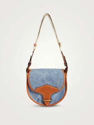 Botsy Denim Saddle Bag