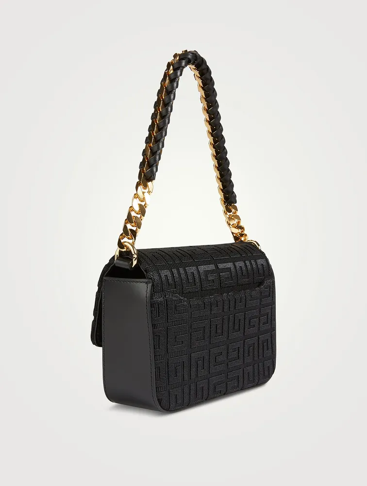 Small 4G Monogram Canvas Box Bag With Chain