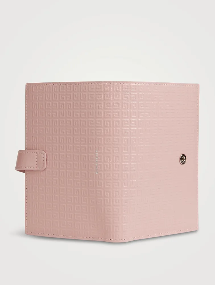 Medium 4G Embossed Leather Bifold Wallet