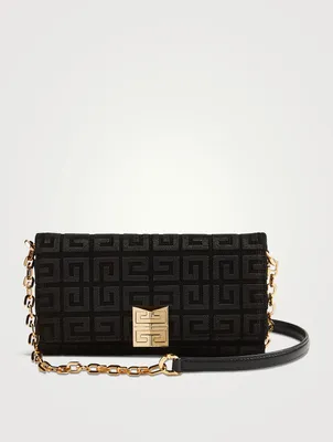 4G Monogram Leather Chain Wallet