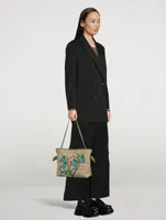 Voysey Flamenco Herbarium Jacquard Clutch