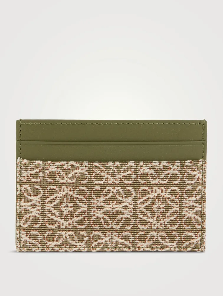 Anagram Leather Card Holder
