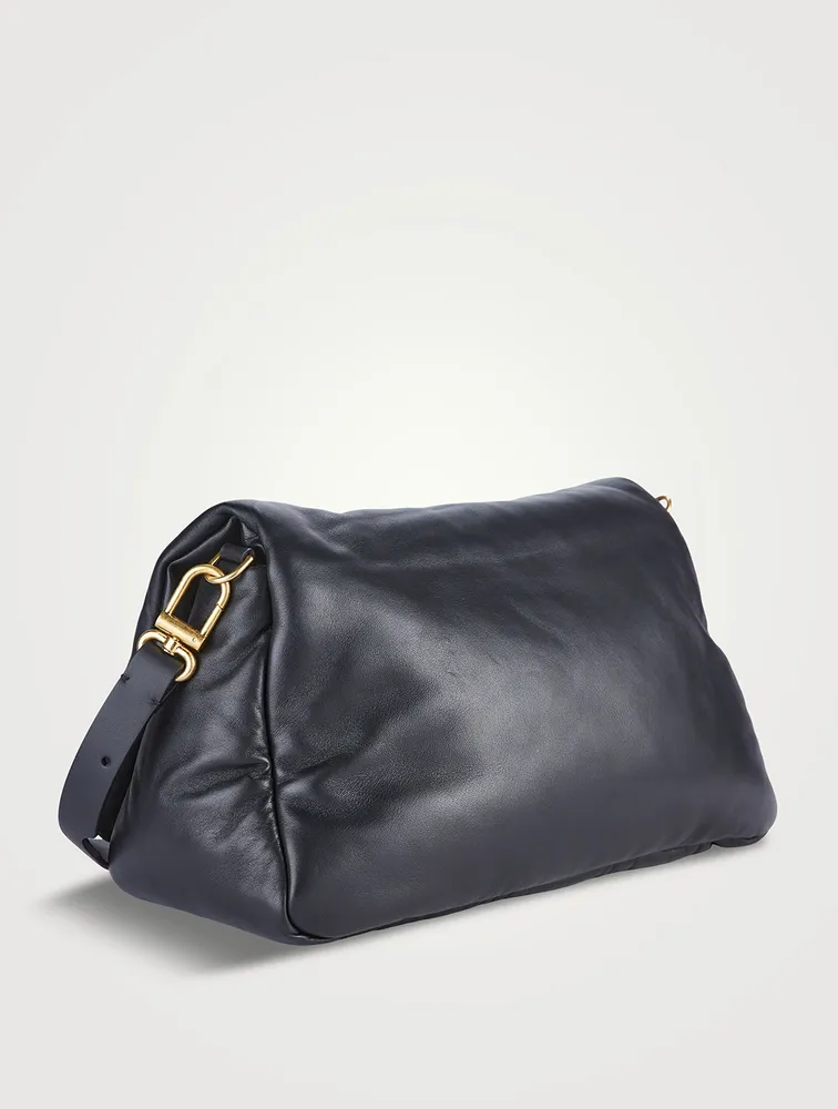 Nailed 30 Slouchy Leather Clutch Bag