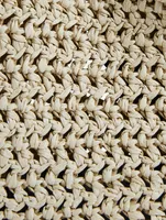 Stella Logo Raffia Tote Bag