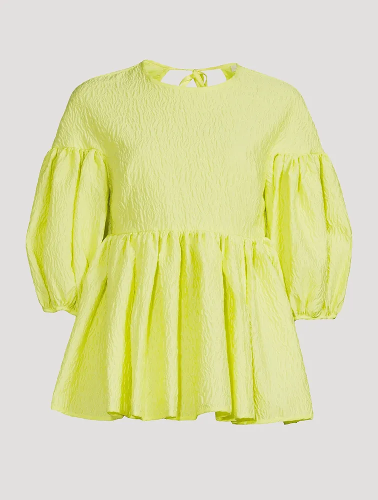 Jerry Puff-Sleeve Blouse