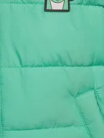 Spiek x Patch Reversible Puffer Jacket With Hood