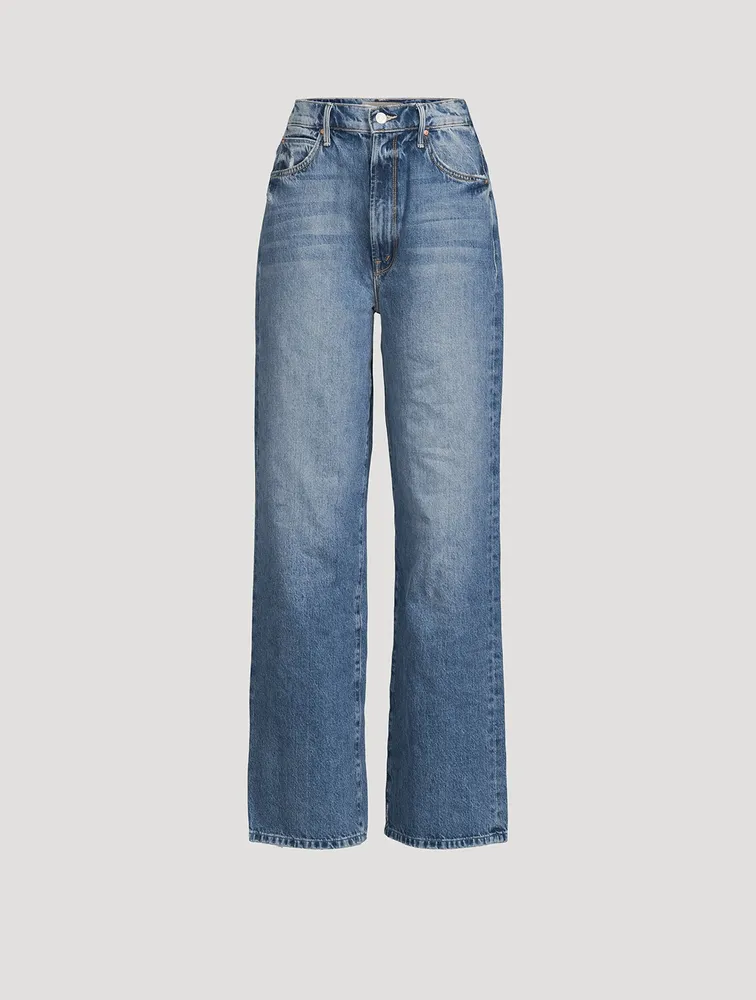 Tunnel Vision Sneak Wide-Leg Jeans