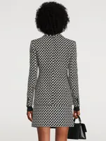 Blazer Geo Print